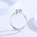 Ready to Ship Wholesale 925 Sterling Silver Ring Engagement Adjustable Ring for Women